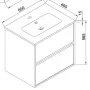 Wellis Ginger 60 mosdó WB00288