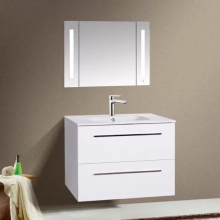 Wellis Almeria 80 mosdószekrény 2 fiókos 80x45,5 cm WB00344