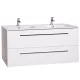 Wellis Almeria 120 mosdószekrény 2 fiókos 120x45,5 cm WB00346