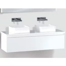   Wellis Elois White 120 1 fiókos fali mosdópult szekrény WB00353