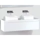 Wellis Elois White 120 1 fiókos fali mosdópult szekrény WB00353