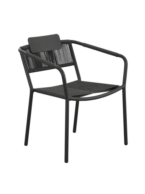 Wellis Messina kerti szék, antracit WB00416