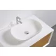 Wellis Miletos pultra ültethető porcelán mosdó, matt fehér WB00433