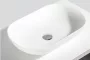 Wellis Miletos pultra ültethető porcelán mosdó, matt fehér WB00433