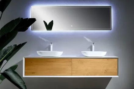 Wellis Miletos 180 fali tükör LED világítással
