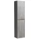 Wellis Mallorca függesztett magas szekrény 30x150, jobbos / melamin szürke WB00531
