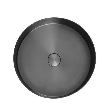 Wellis Marigold rozsdamentes acél mosdótál belső felület gun grey kivitelben