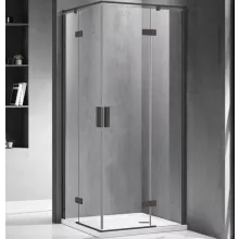   Wellis Murano két nyílóajtós szögletes zuhanykabin 90x90x195 cm, Easy Cleannel WC00420