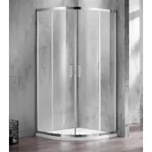 Wellis Caprera 2 tolóajtós 90x90 íves zuhanykabin WC00432