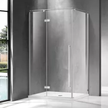   Wellis Sorrento Plus 100 szögletes zuhanykabin balos, Easy Clean bevonattal WC00501
