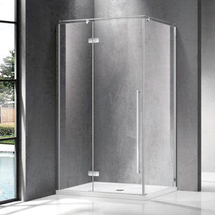 Wellis Sorrento Plus 100 szögletes zuhanykabin balos, Easy Clean bevonattal WC00501
