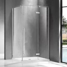  Wellis Sorrento Plus 100 szögletes zuhanykabin jobbos, Easy Clean bevonattal WC00502