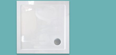 Wellis szögletes zuhanytálca 80x80x4 cm WC00524