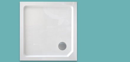 Wellis magas szögletes zuhanytálca 80x80x14,5 cm WC00525