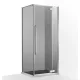 Wellis zuhanykabin profil gun metal grey kivitelben