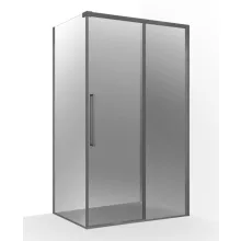 Wellis Clara tolóajtó részlet gun metal grey profilszínnel
