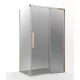 Wellis Clara tolóajtó részlet brushed rose gold profilszínnel