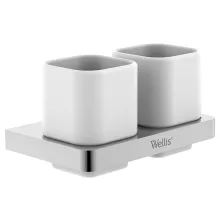 Wellis Capri dupla króm pohártartó WE00123