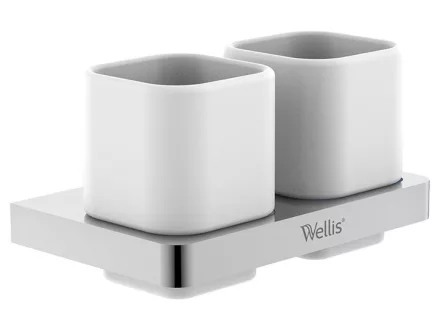 Wellis Capri dupla króm pohártartó WE00123