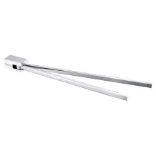 Wellis Capri 2 ágú króm törölközőtartó WE00126