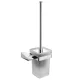 Wellis Capri fali WC kefe tartó, króm WE00146