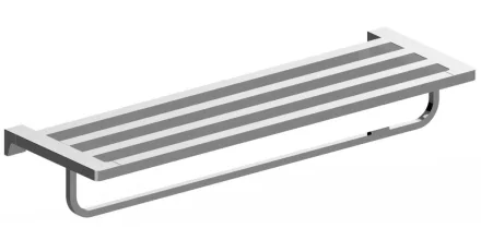 Wellis Mamba törölközőtartó polc 630, króm WE00168