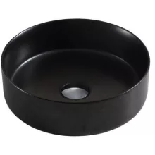   Wellis Rose Black matt fekete pultra építhető mosdó WF00059