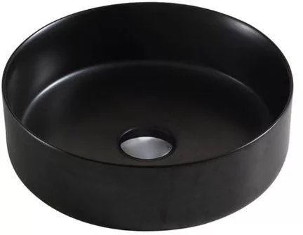 Wellis Rose Black matt fekete pultra építhető mosdó WF00059