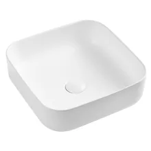   Wellis Azalea matt fehér pultra építhető porcelán mosdótál WF00086