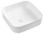 Wellis Azalea matt fehér pultra építhető porcelán mosdótál WF00086