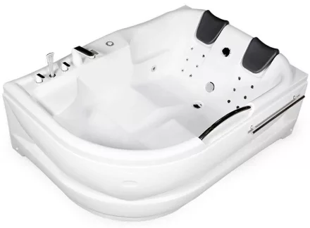 Wellis Dublo Hydro hidromasszázs akril kád 180x130 cm, csaptelep nélkül WK00005-2