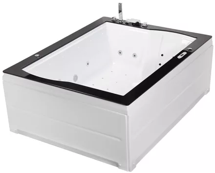 Wellis Nera Maxi Hydro hidromasszázs akril kád 185x150 cm, csaptelep nélkül WK00009-2