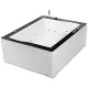 Wellis Nera Maxi Hydro hidromasszázs akril kád 185x150 cm, csaptelep nélkül WK00009-2