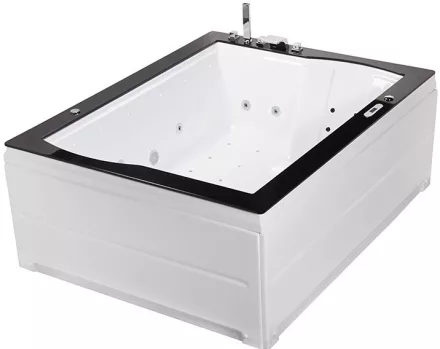 Wellis Nera Maxi E-Max Touch 185 Hidromasszázs kád Flipper csapteleppel WK00009-8-1