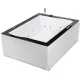 Wellis Nera Maxi E-Max Touch 185 Hidromasszázs kád csaptelep nélkül WK00009-8