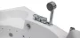 Wellis Tivoli E-Drive 150 hidromasszázs kád Flipper csapteleppel WK00127