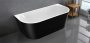 Wellis Calabria Black falhoz illeszthető kád 170x80 cm WK00138