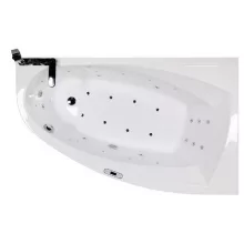   Wellis Matana E-Max 160 Hidromasszázs kád Flipper csapteleppel jobbos WK00157-1
