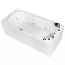   Wellis Malawi E-Drive 170 hidromasszázs kád csaptelep nélkül balos WK00164-1