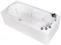 Wellis Malawi E-Max 170 hidromasszázs kád csaptelep nélkül balos WK00165-1