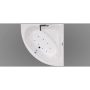 Wellis Bled 150 E-Max hidromasszázs kád csaptelep nélkül WK00169-1