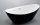 Wellis Arezzo Black Matt (matt fekete/fényes fehér) szabadon álló kád 180x87 cm WK00190
