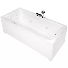   Wellis Huron E-Drive 180 hidromasszázs kád Flipper csapteleppel balos WK00196
