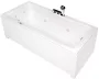 Wellis Huron E-Drive 180 hidromasszázs kád Flipper csapteleppel balos WK00196