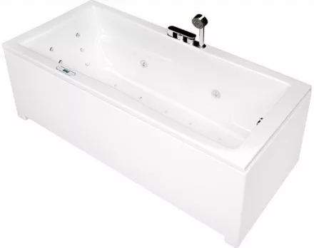 Wellis Huron E-Drive 180 hidromasszázs kád csaptelep nélkül balos WK00198