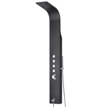 Wellis Mariner Black termosztátos zuhanypanel WZ00102