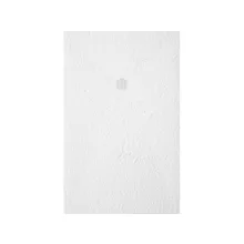 Zenon Smart Slate 80x90 cm műmárvány zuhanytálca fehér Nieve színben, SMSL8090NI