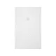 Zenon Smart Slate 80x90 cm műmárvány zuhanytálca fehér Nieve színben, SMSL8090NI